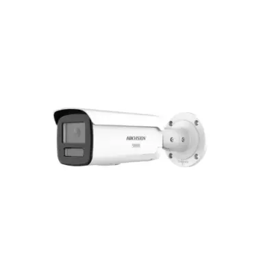 HIKVISION DS-2CD2T126G3-IS2UY/SRB Bullet IP 12MP AcuSense 2.8 mm Luz Estrob y Alarma Audible