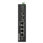 HIKVISION DS-3T0506HP-E/HS Switch PoE no administrado Gigabit 4 puertos