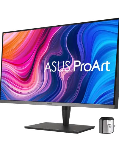  ASUS PA279CV monitor ProArt 27\" 4K 3840x2160 IPS 100% sRGB ΔE<2 calibrado 350cd/m² 