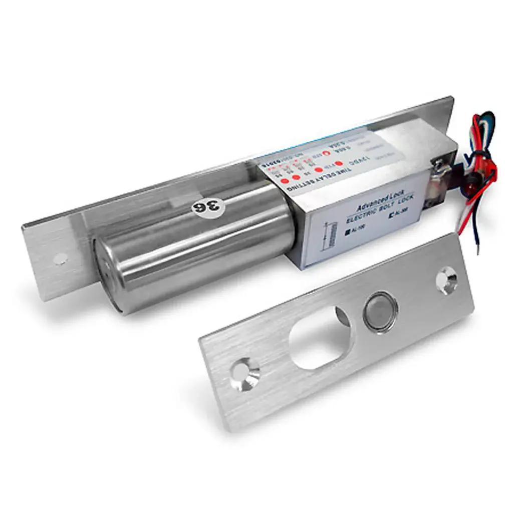 ZKTECO AL-300 cerradura pistón electromagnético puerta abatible 12VDC