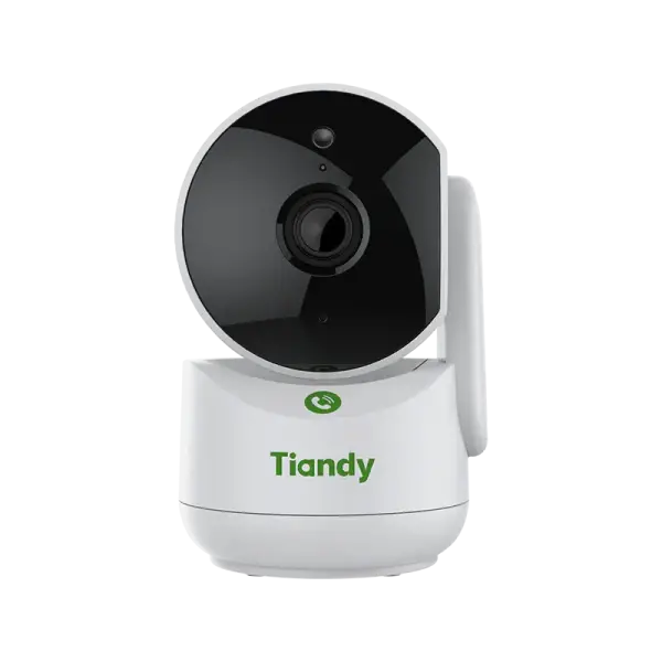 TIANDY TC-H332A-I2W Cámara IP WiFi PT 3MP con Audio Bidireccional, Auto Tracking, Visión Nocturna IR y MicroSD