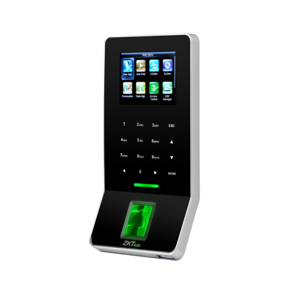  ZKTECO F22/ID terminal biométrica ultradelgada control acceso asistencia 