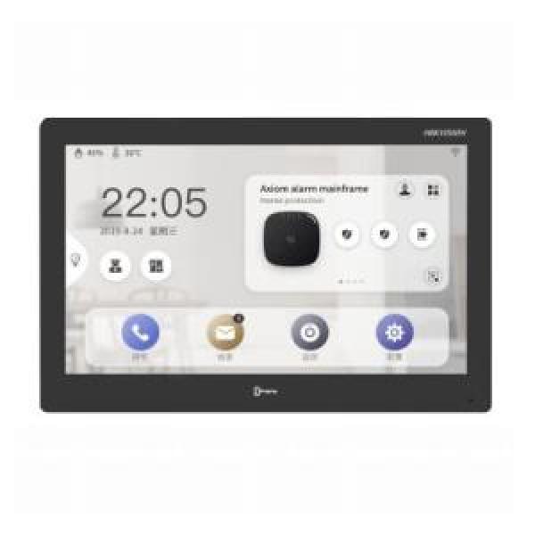  HIKVISION DS-KH9510-WTE1(B) Monitor Touch IP / WiFi / Android 10.1" integración con videoporteros IP, CCTV, AX PRO y biométricos 