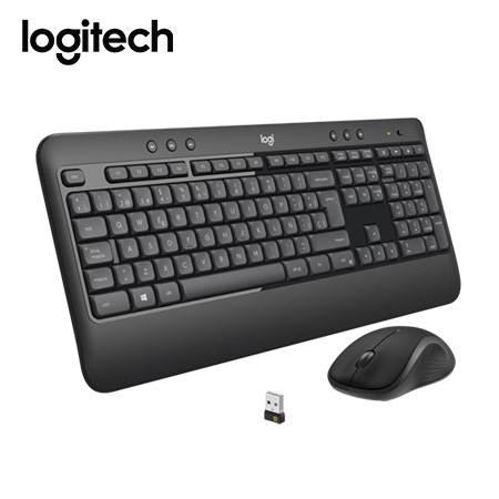LOGITECH MK540 combo teclado + mouse inalámbrico USB español negro