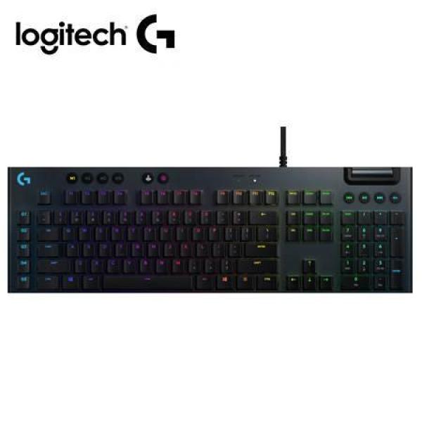 LOGITECH G815 teclado gaming mecánico bajo perfil LIGHTSYNC RGB táctil negro