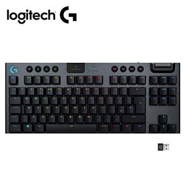 LOGITECH G915 TKL teclado gaming mecánico inalámbrico LIGHTSPEED RGB negro