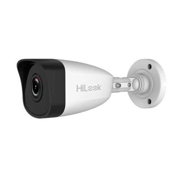 HILOOK IPC-B140HA Cámara IP bala 4MP 1440P con luz dual blanca + IR 30m audio H.265+ PoE