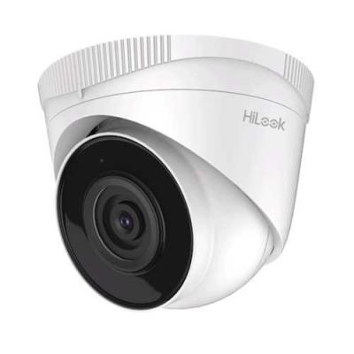  HILOOK IPC-T220HA-UC Cámara IP torreta fija 2MP 1080P con audio micrófono IR 30m H.265+ PoE 