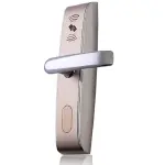  ZKTECO LH4000I Cerradura hotelera inteligente tarjeta MIFARE 13.56MHz lado derecho 280kg auto-bloqueo 