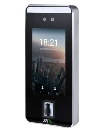  ZKTECO SPEEDFACE-V5L/ID Terminal acceso y asistencia facial 5\" 2MP lector RFID 13.56MHz PoE TCP/IP 