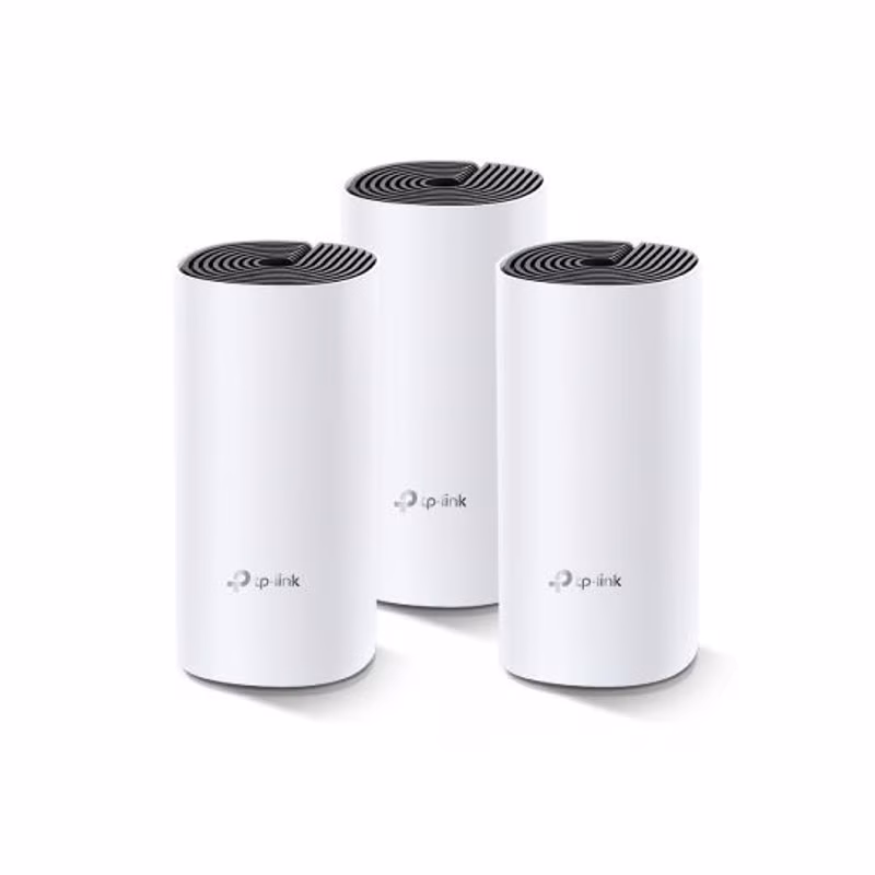 TP-LINK Deco S7 3-pack Sistema WiFi mesh inteligente dual band AC1900 1300Mbps 5GHz 600Mbps 2.4GHz Zigbee integrado 3 puertos Gigabit
