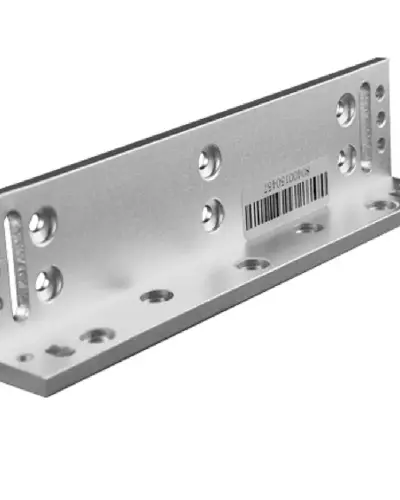  ZKTECO LMB-180L Soporte tipo L para cerradura magnética LM-1805 puertas de vidrio 12mm 