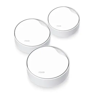  TP-LINK DECO X50-POE(3-PACK) Sistema WiFi 6 Mesh AX3000 PoE poder remoto 3 unidades 
